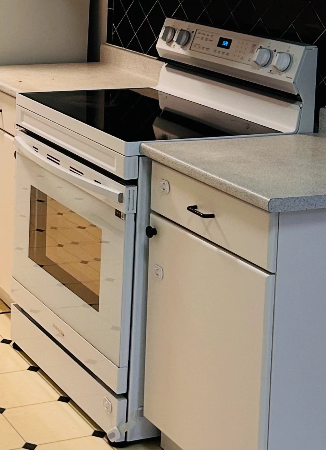 Samsung Electric Range - Model NE63A6511SW/AC