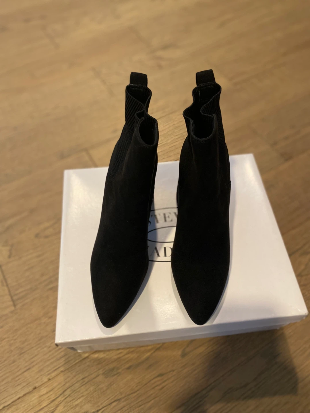 Steve Madden Black Heeled Ankle Boots - photo 2