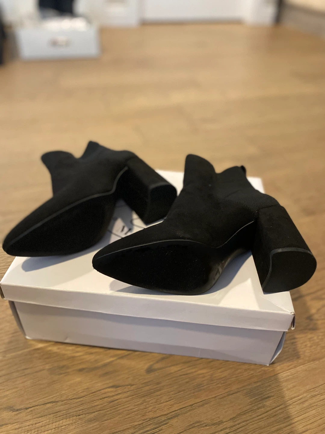 Steve Madden Black Heeled Ankle Boots - photo 5