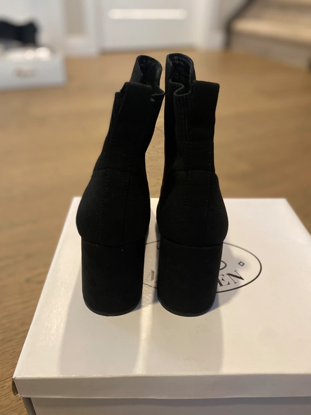 Steve Madden Black Heeled Ankle Boots - photo 3