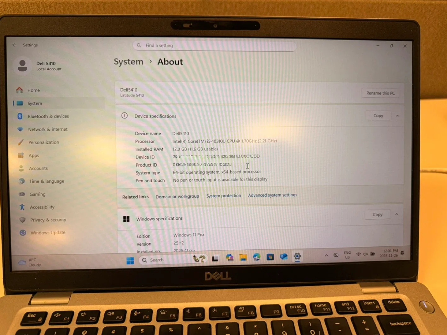 Dell Latitude 5410 Laptop image indicator(2)