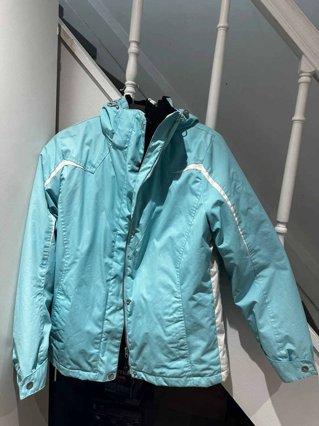 Faded Glory Light Blue Winter Jacket - Size S