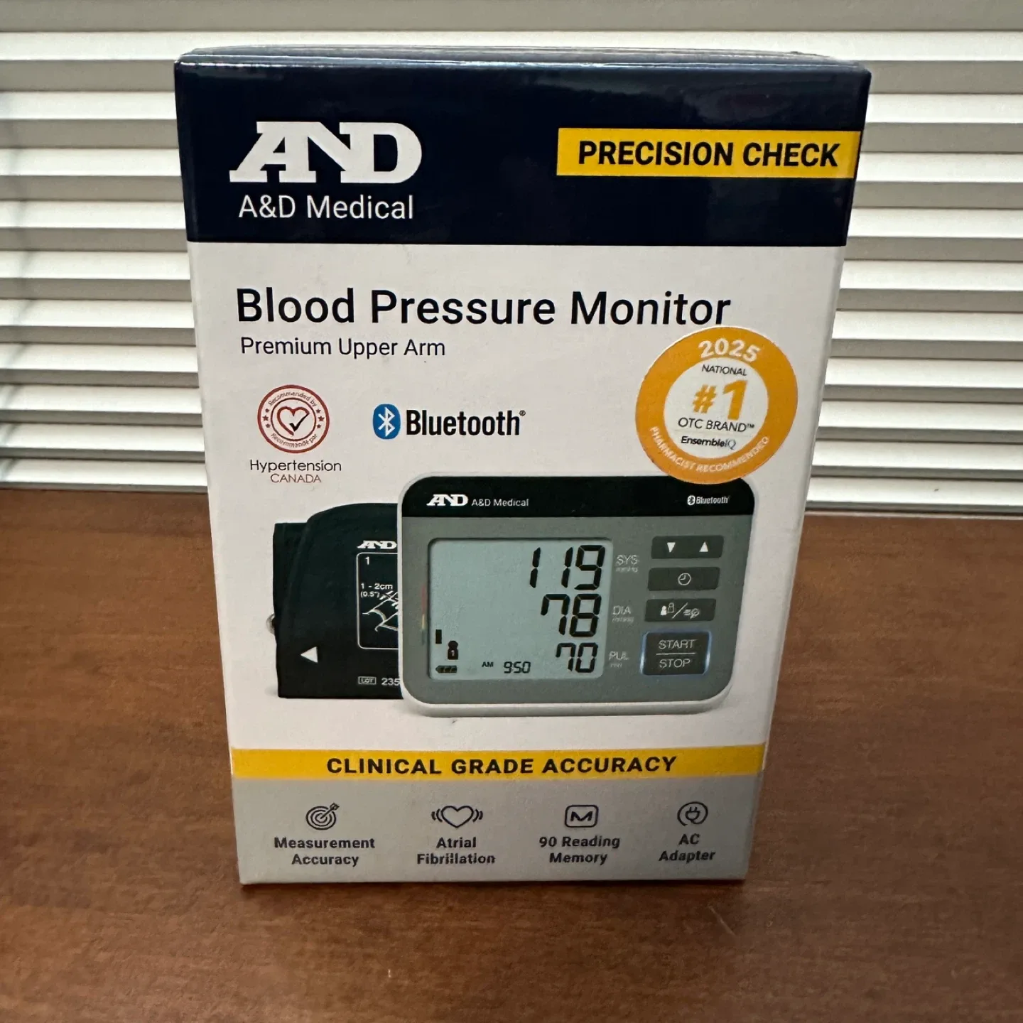 A&D Medical Blood Pressure Monitor - Like New!