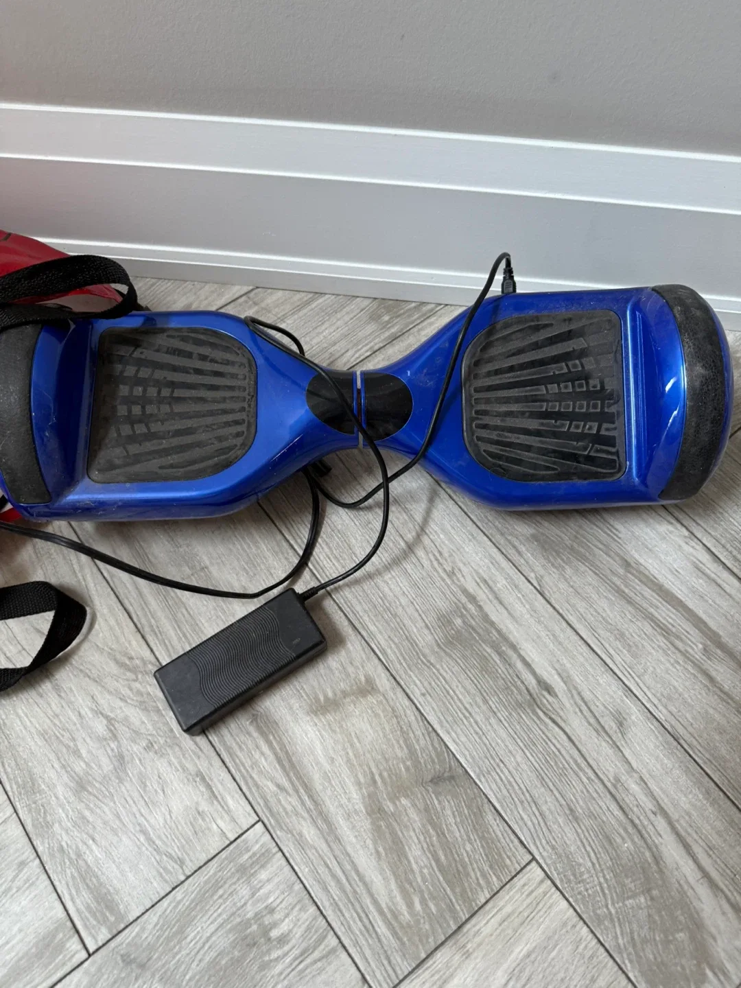 Blue Hoverboard with Charger