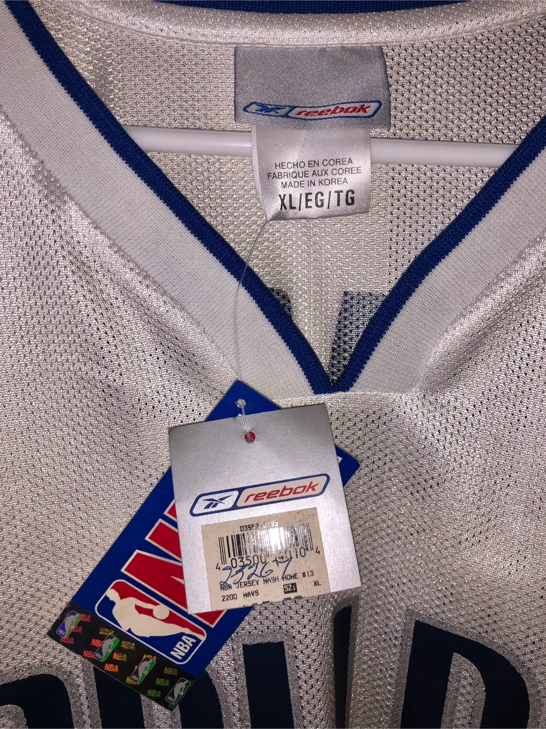 Vintage Reebok NBA Steve Nash #13 Jersey - Size XL image indicator(2)