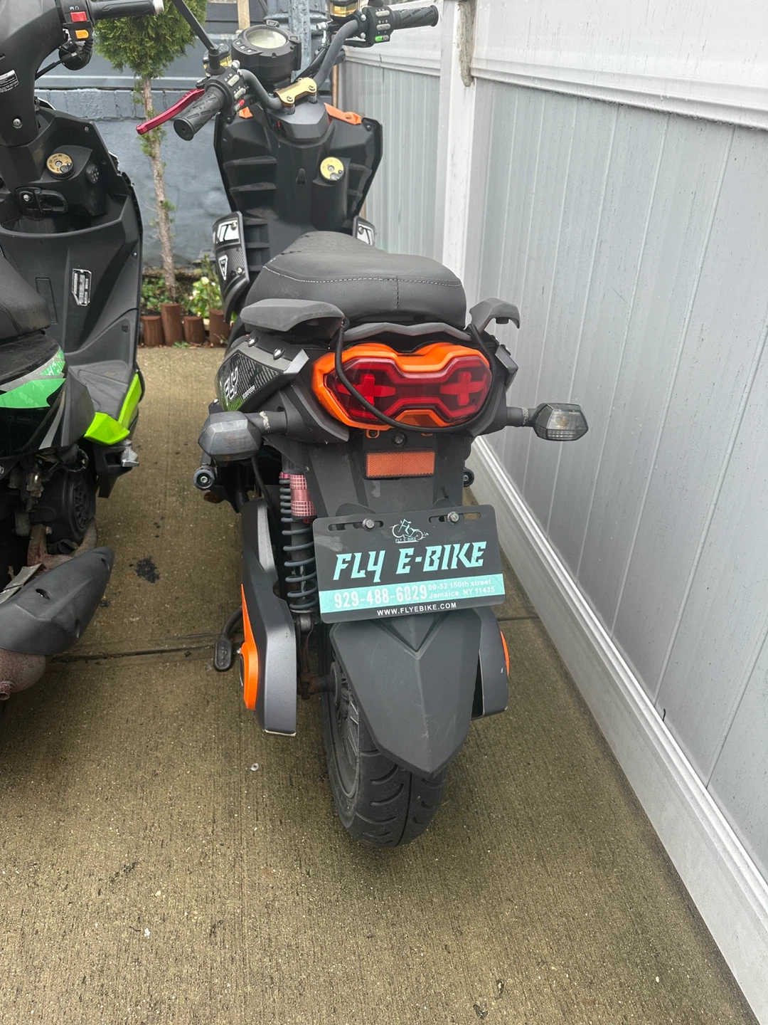 Fly E-Bike F-08 Electric Scooter - Orange/Gray - photo 2
