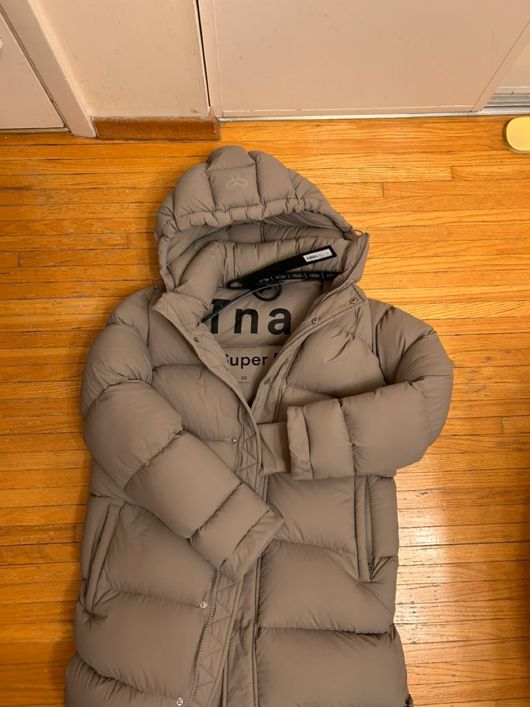 Tna Super Puff Long Coat - Size XS