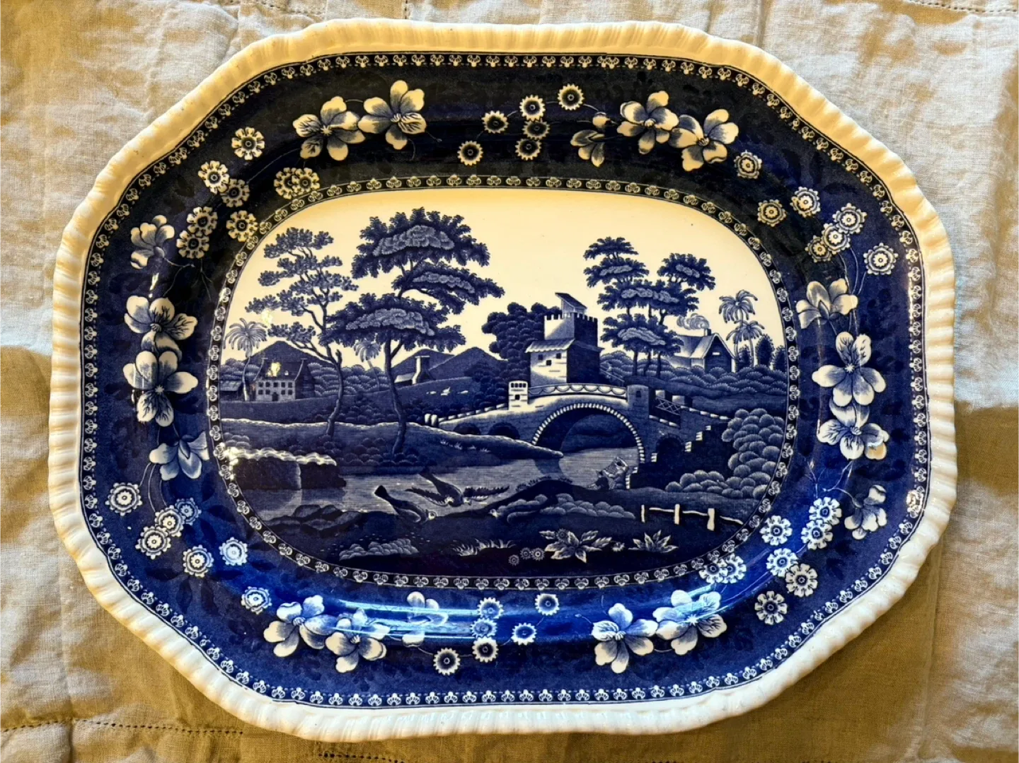 ✨ Blue & White Platter Collection 🍽️💙