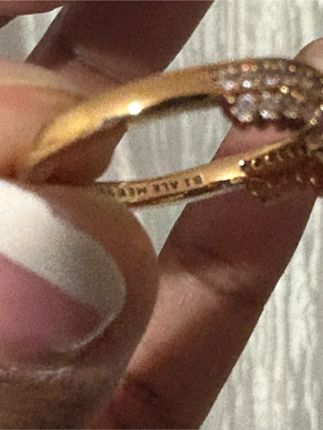 Pandora Wishbone Ring, Rose Gold SZ 7 image indicator(4)