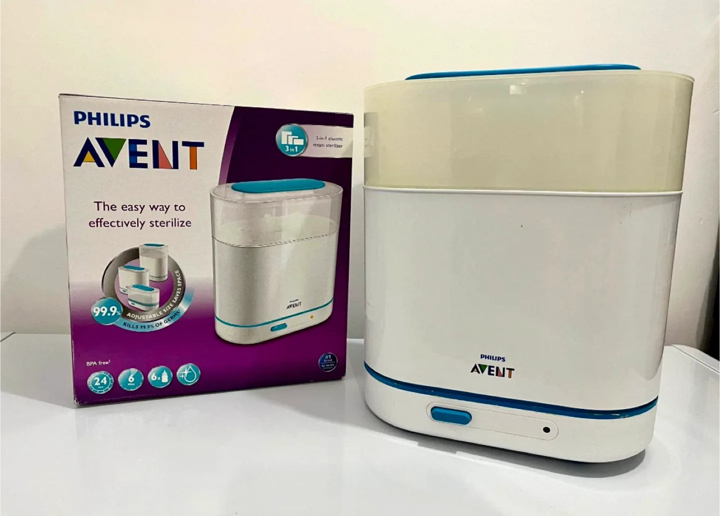 Philips Avent 3-in-1 Electric Steam Sterilizer