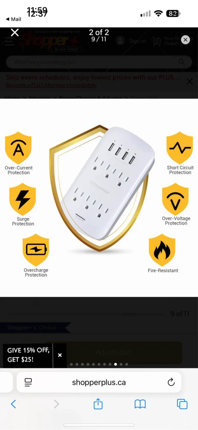 PowerCenter Surge Protector image indicator(2)