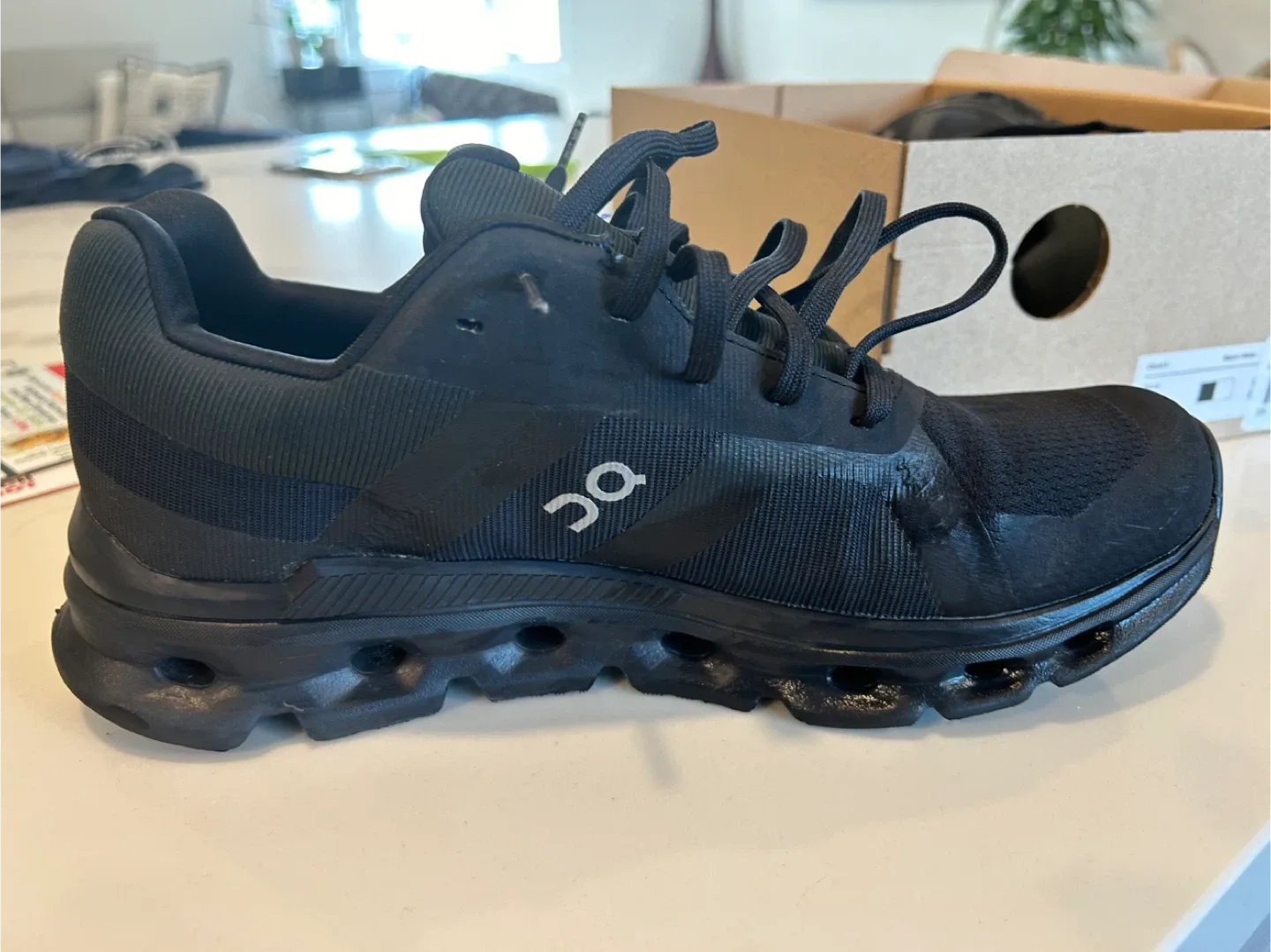 On Cloud 5 Waterproof Black US 8.5