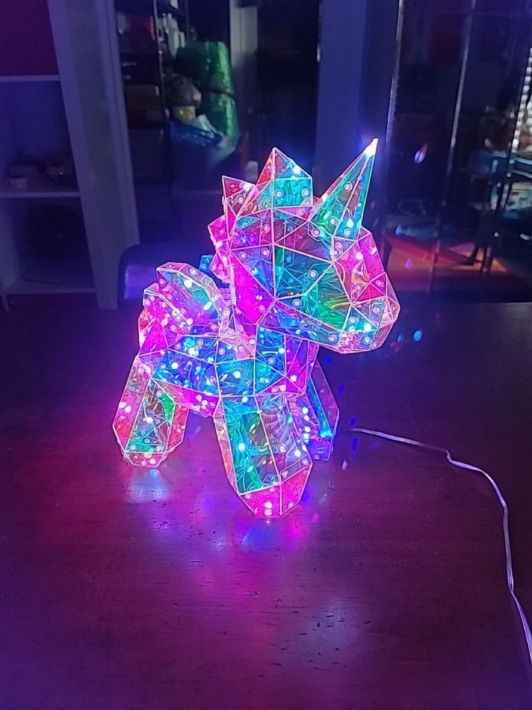 New with box- Crystal Unicorn Smart String Lights