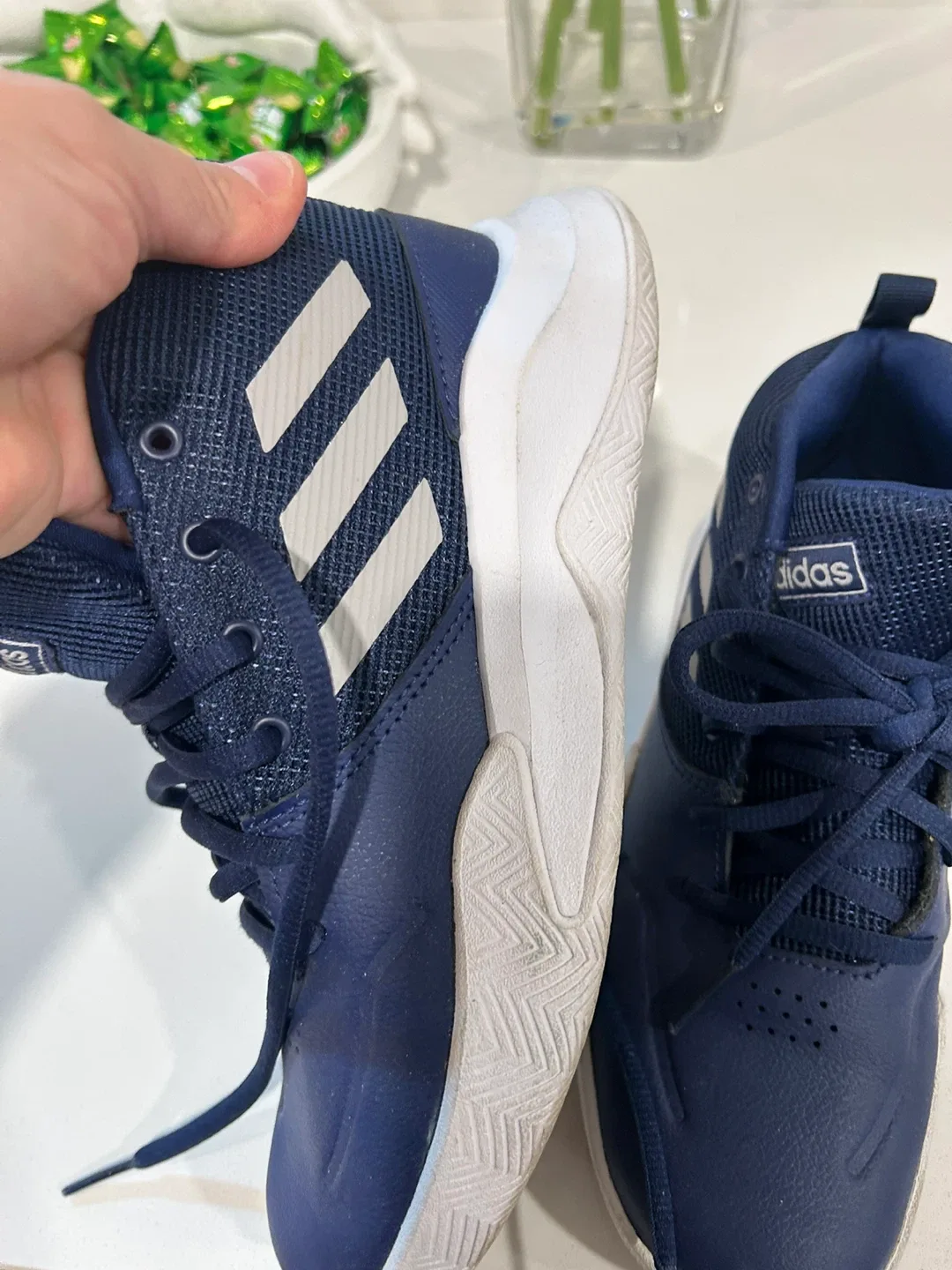 Adidas Basketball Shoes - Size 3.5 Youth image indicator(3)