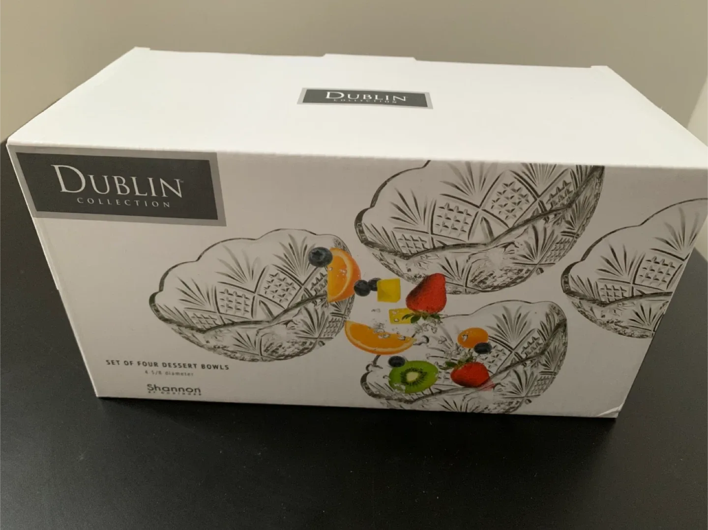 Dublin Collection Dessert Bowls Set - New in Box!