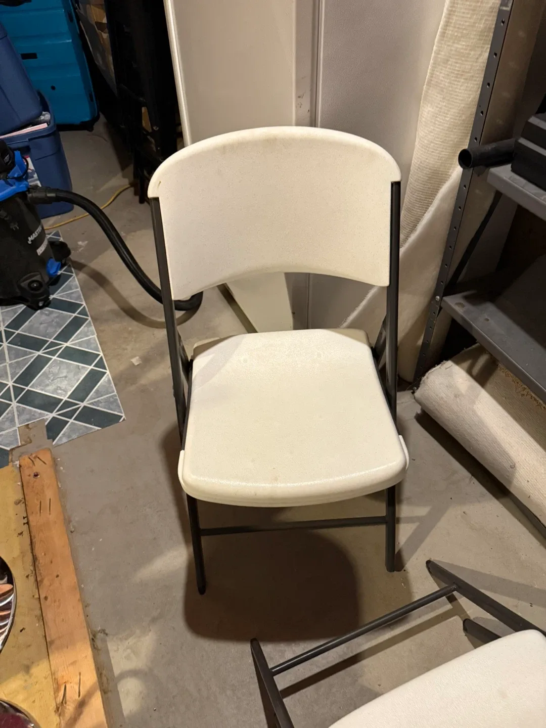 White Folding Chair 8 in total image indicator(2)