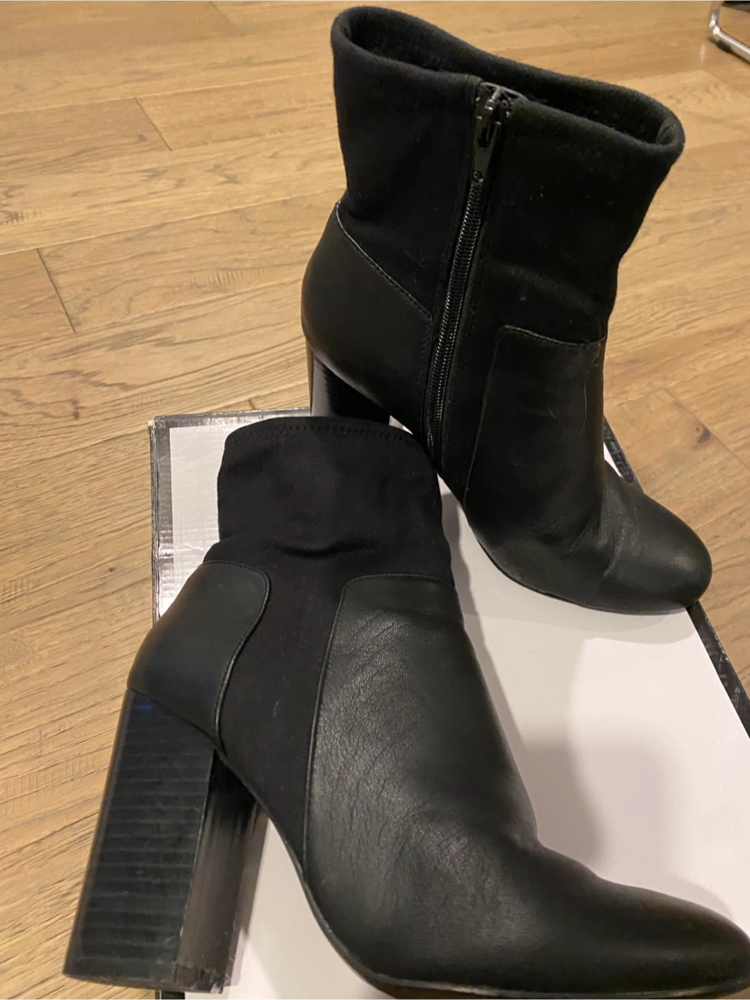 Nine West Black Heeled Ankle Boots - photo 3