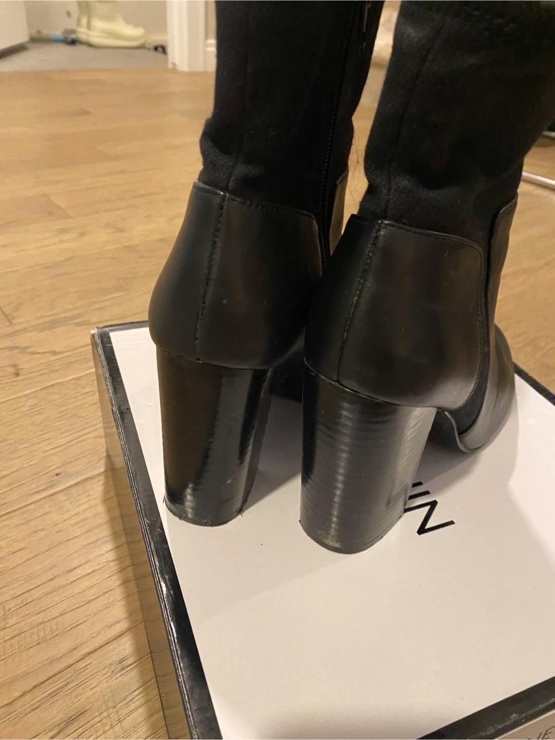 Nine West Black Heeled Ankle Boots - photo 2