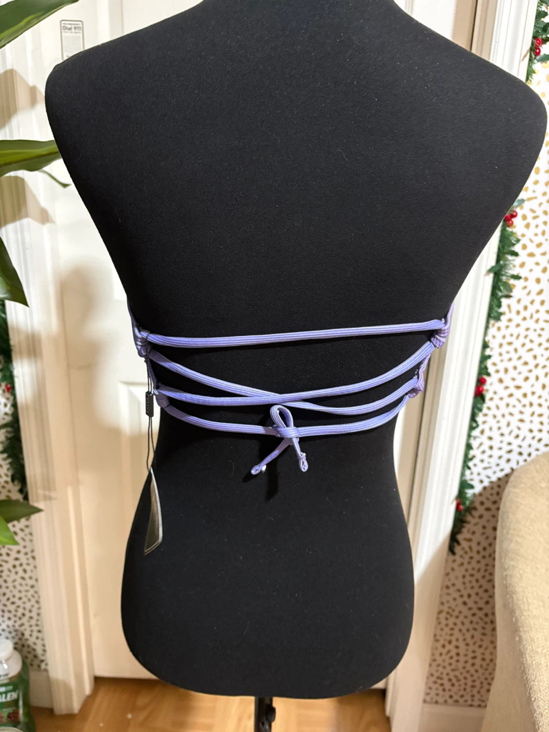 Zaful Ombre Twist Bandeau Bikini Set - photo 5