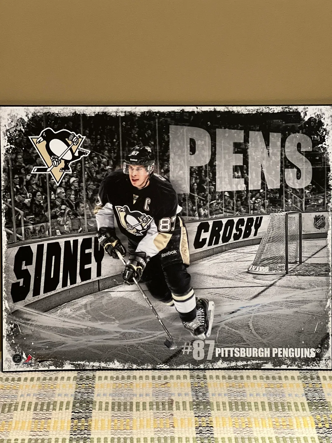 Sidney Crosby Pittsburgh Penguins Canvas