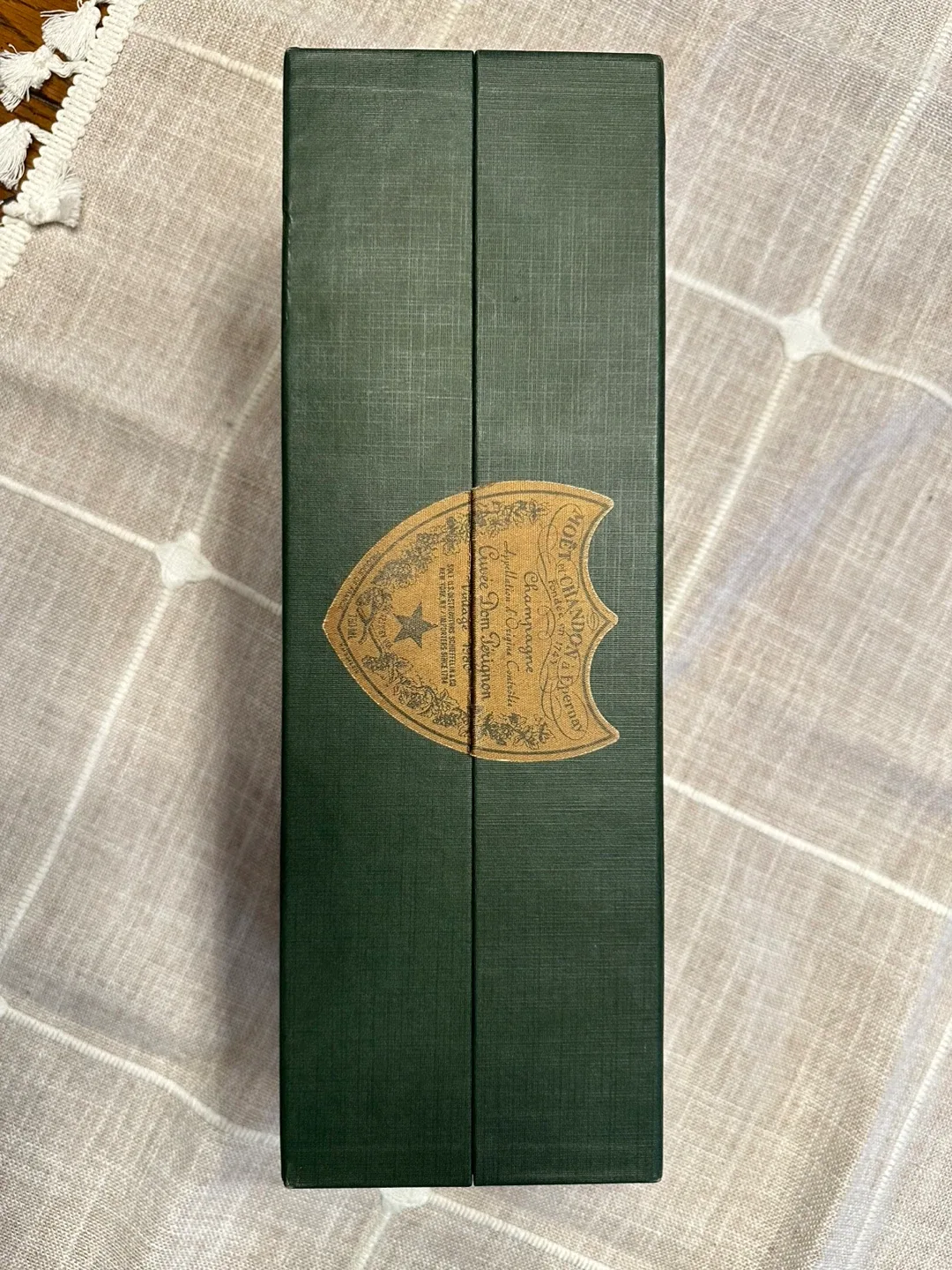 Dom Perignon Cuvee Champagne Vintage 1980