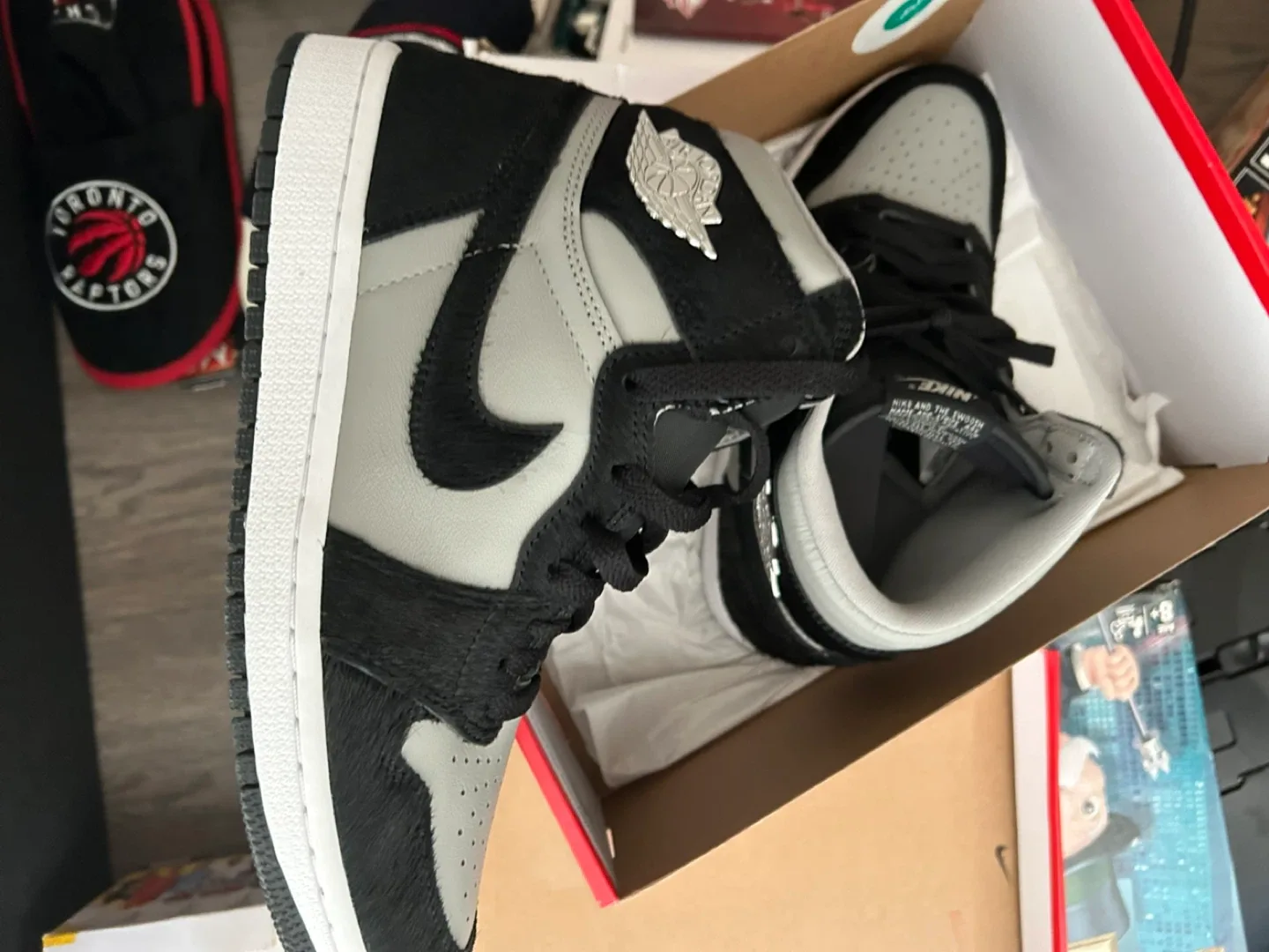 Nike Air Jordan 1 Retro High Shadow Pony Hair - Size 10