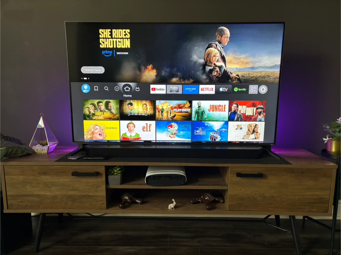 TCL 5-Series (55”) 4K Dolby Vision QLED Roku Smart TV
