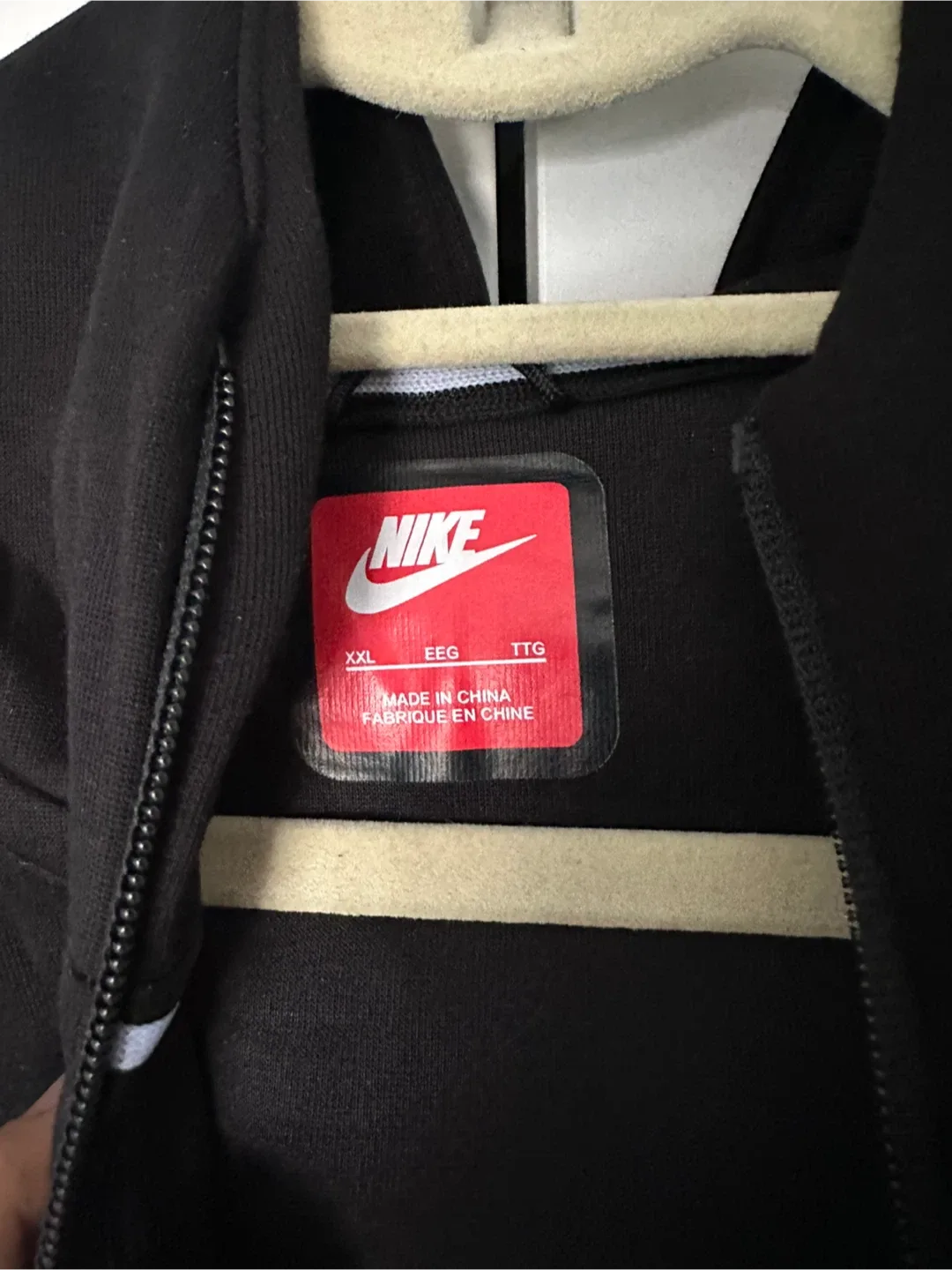 Nike Tech Fleece XXL Black/Grey Set image indicator(2)