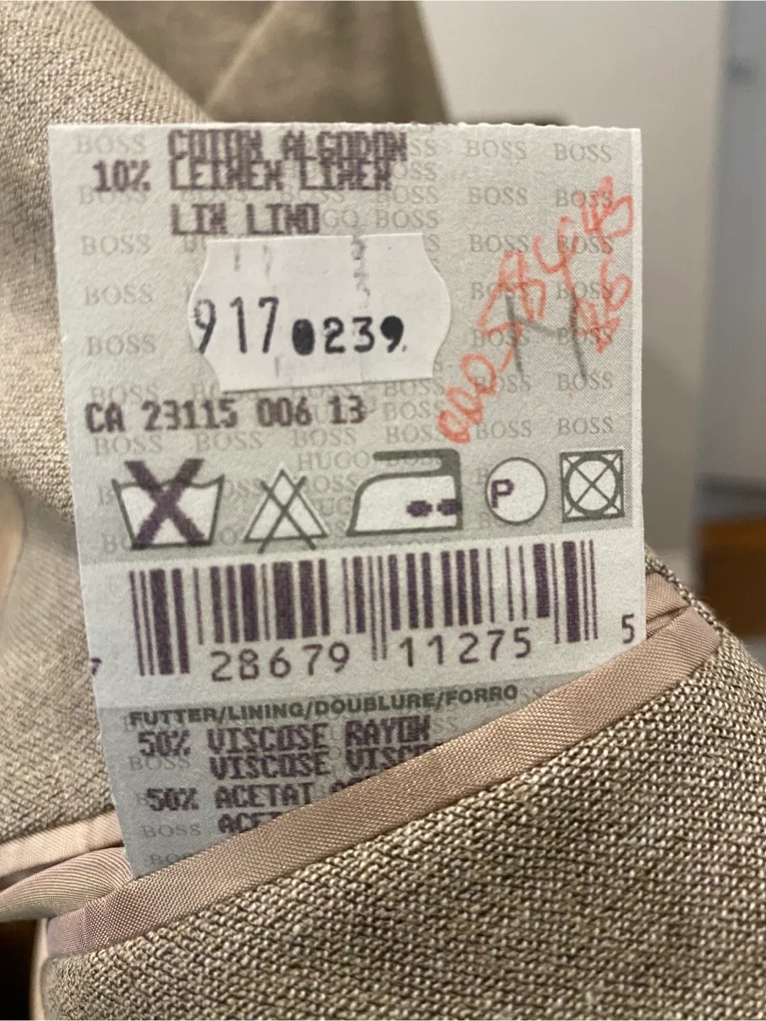 HUGO BOSS BLAZER JACKET image indicator(7)