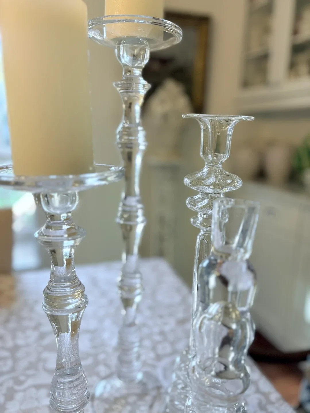 ✨ Set of 4 Glass Candle Holders – Perfect for Special Events 💎 image indicator(2)