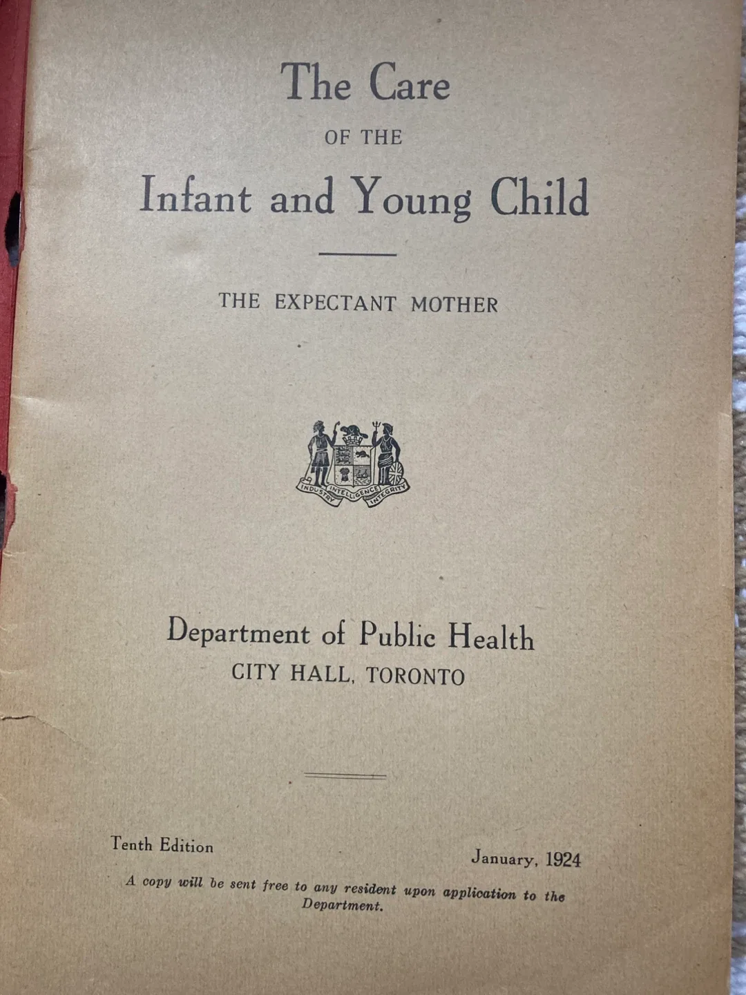 The Care of the Infant and Young Child Book image indicator(3)