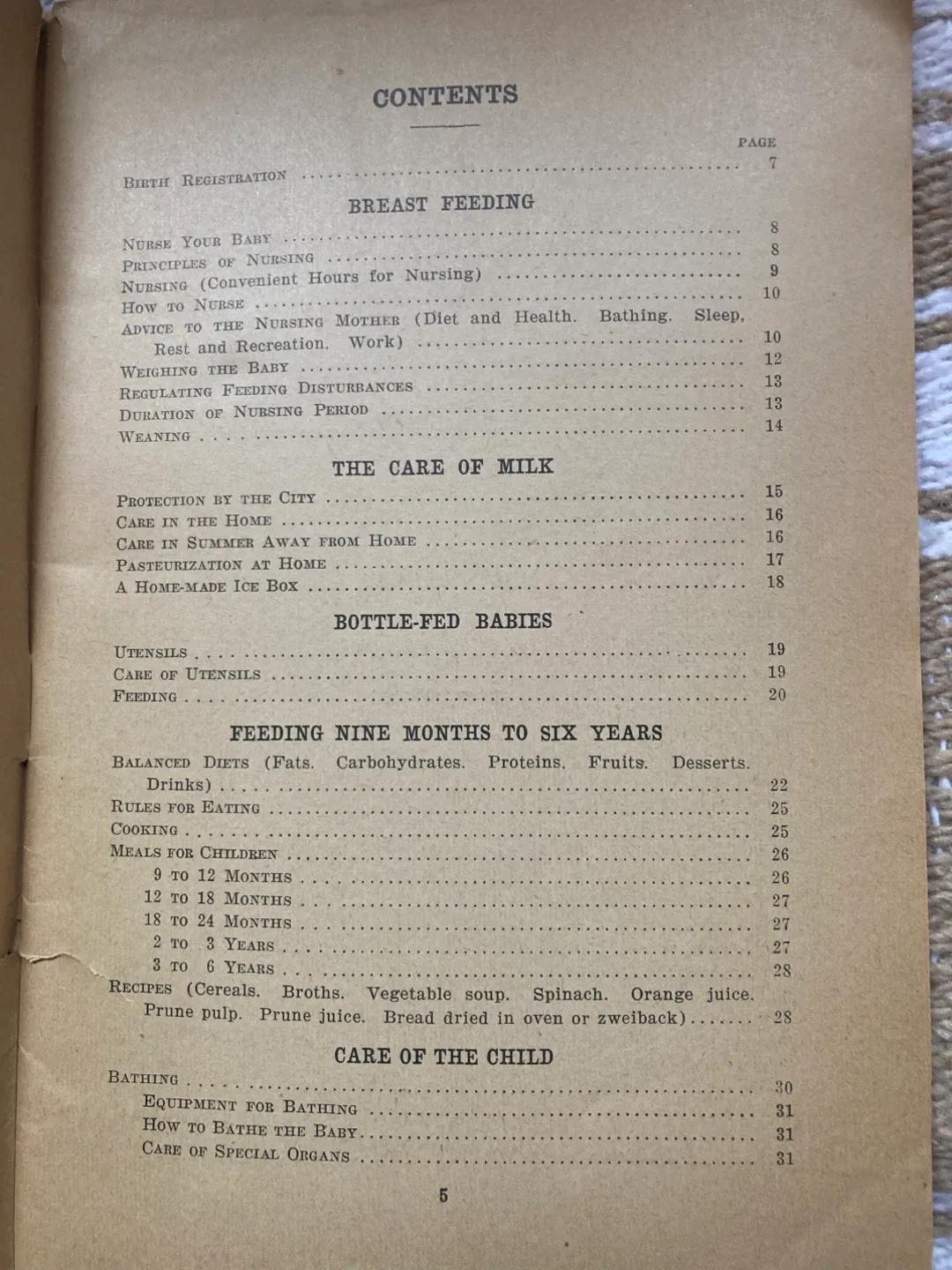 The Care of the Infant and Young Child Book image indicator(4)