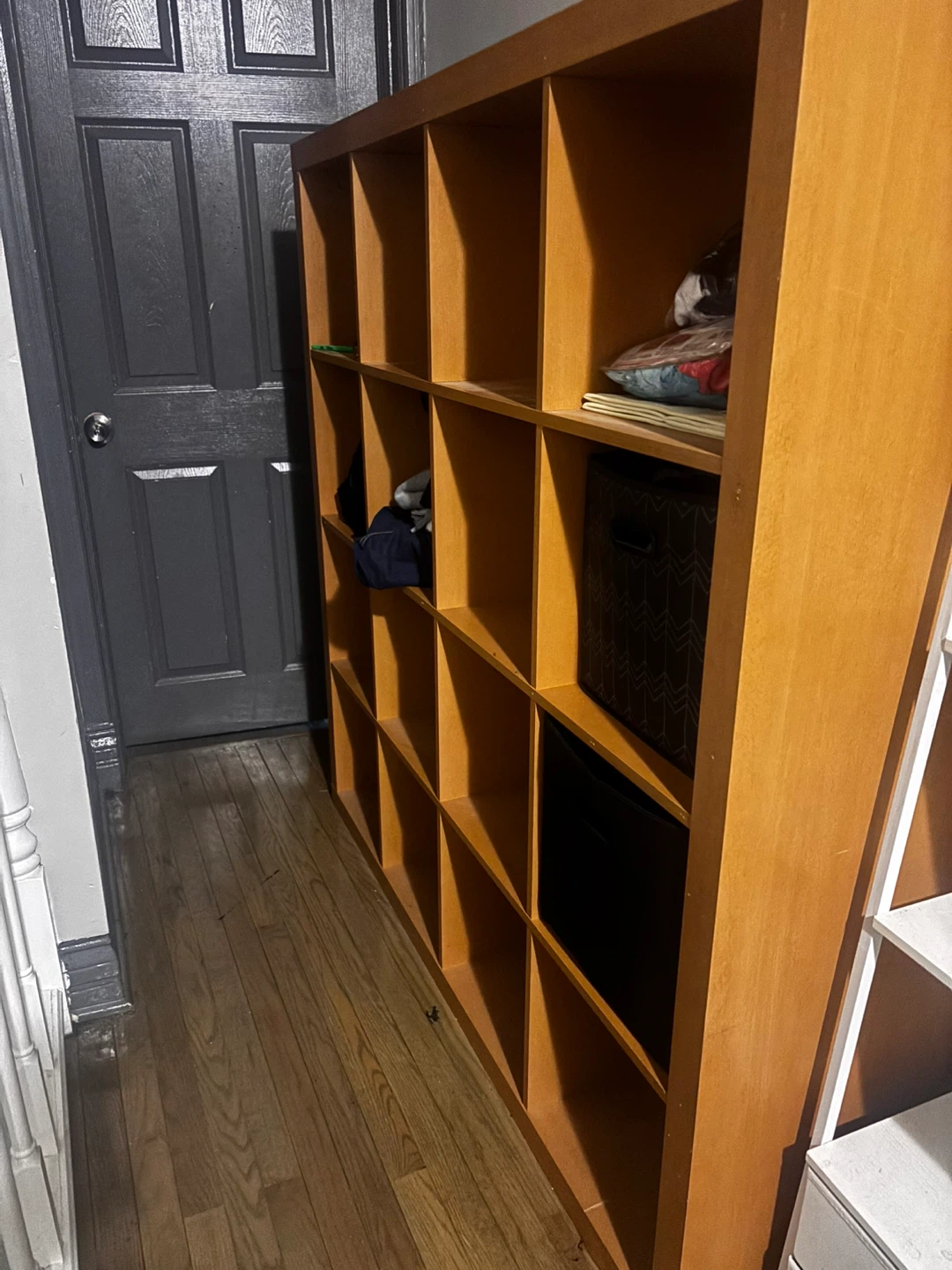 Wooden Cube Storage Shelf - photo 2