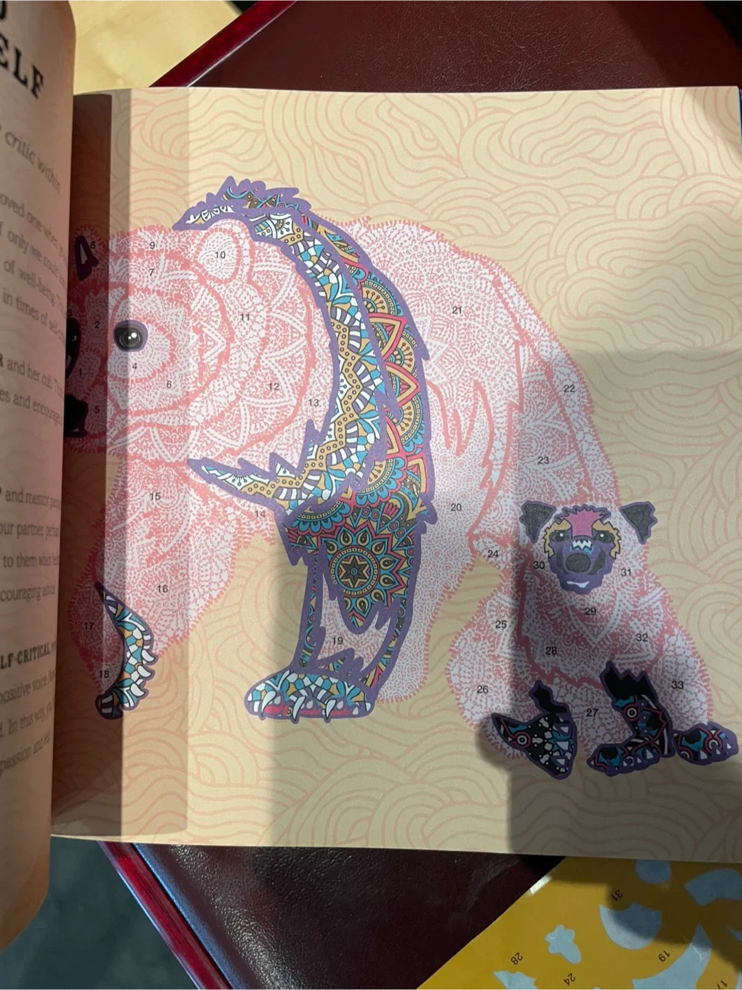 Sticker by number book (7 pages) image indicator(2)