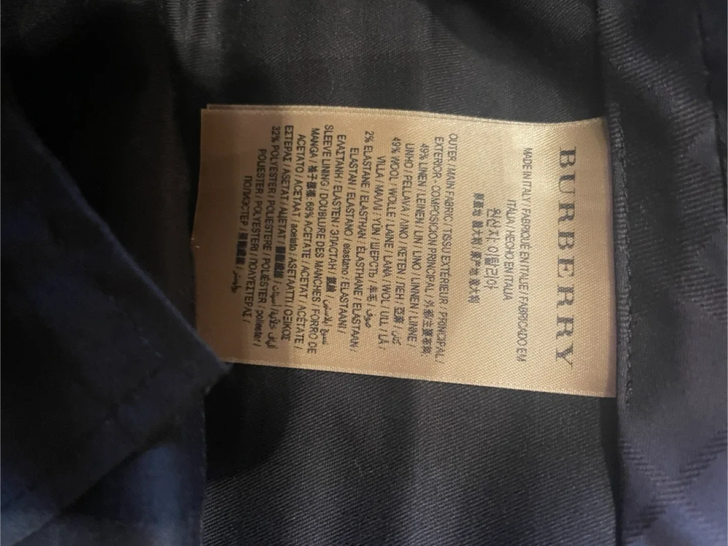 Burberry Suit - Size 54R image indicator(10)
