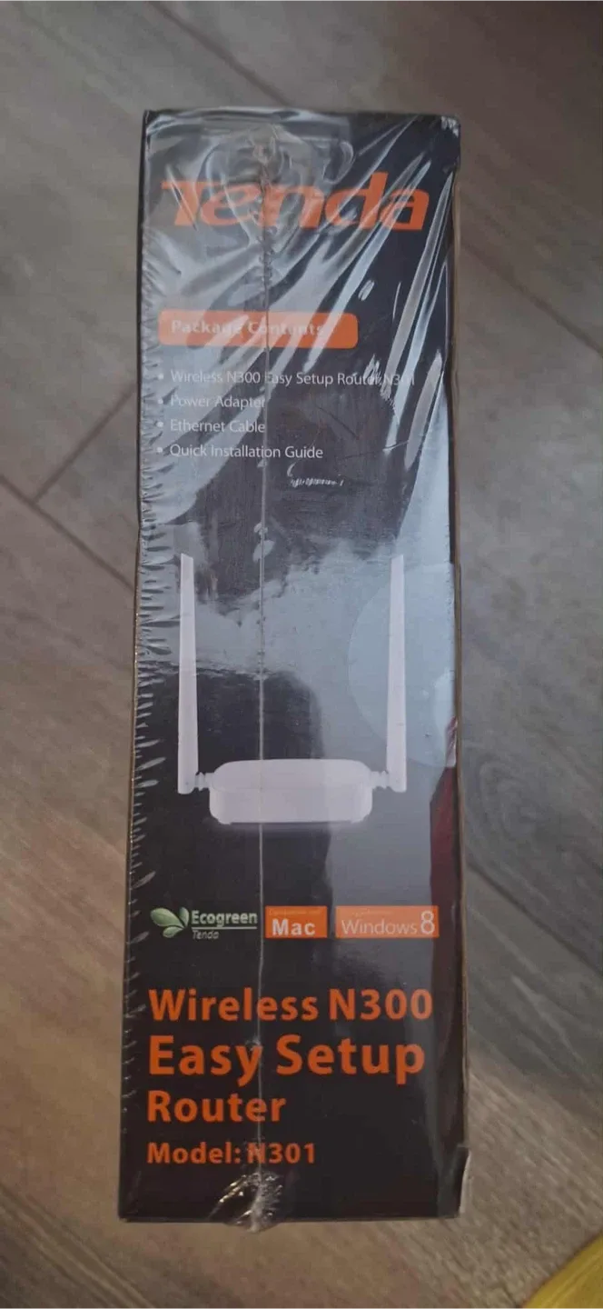 Tenda N301 N300 Wireless Wi-Fi Router, Easy Setup, Up to 300Mbp image indicator(7)