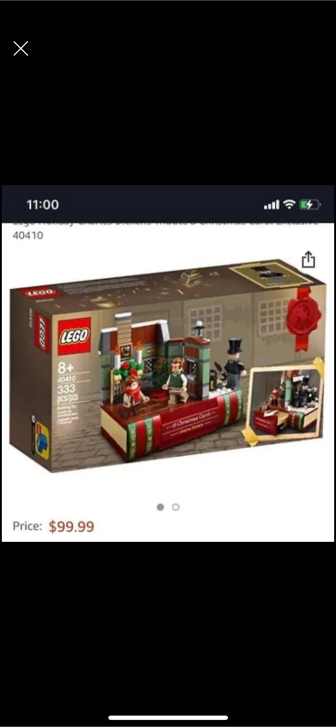 LEGO Holiday Dickens Tribute 40410 - New in Box!
