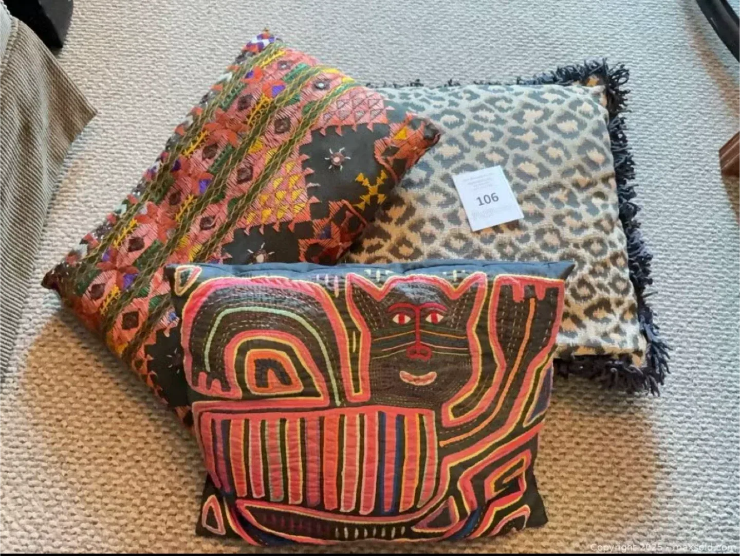 Assorted Decorative Throw Pillows