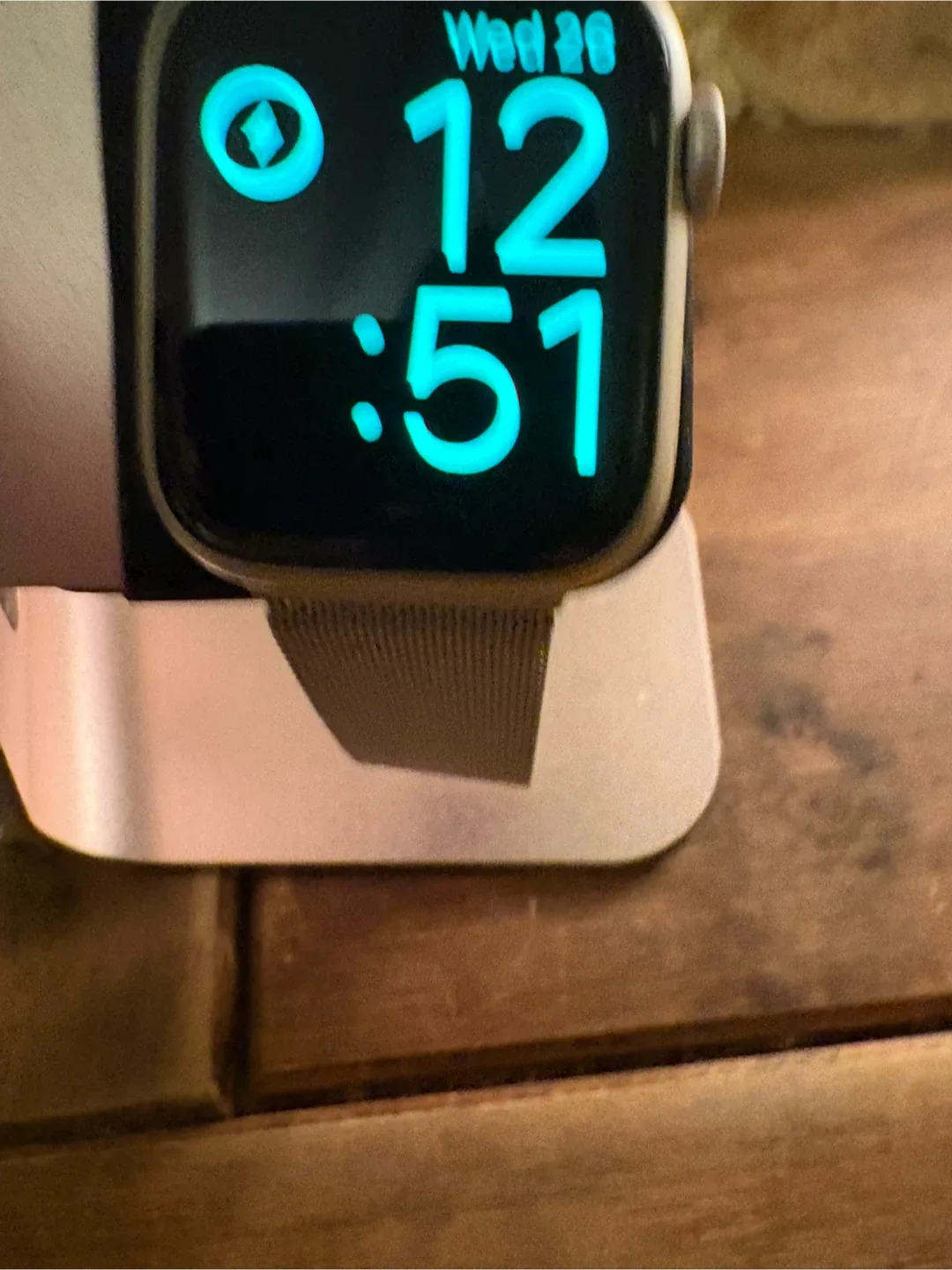Apple Watch with Milanese Loop series 9