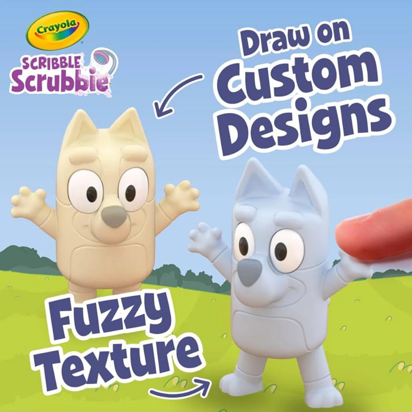 Crayola Scribble Scrubbie Bluey Poolside Playset - New! - photo 2
