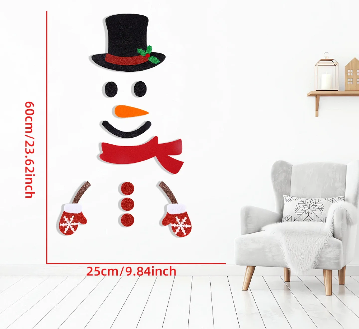 Snowman Door Decoration image indicator(4)