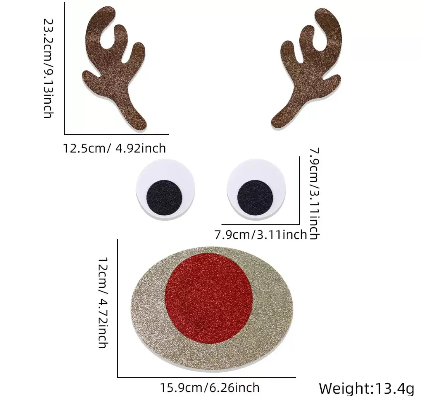 Reindeer/Christmas Tree Wall Decor image indicator(2)