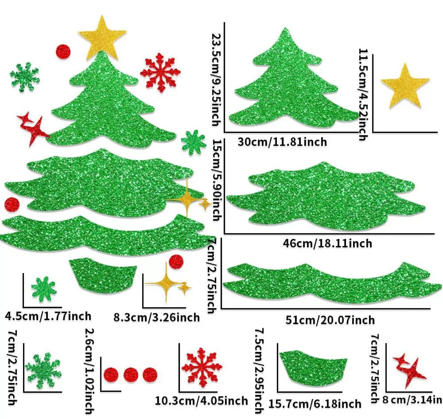 Reindeer/Christmas Tree Wall Decor image indicator(3)