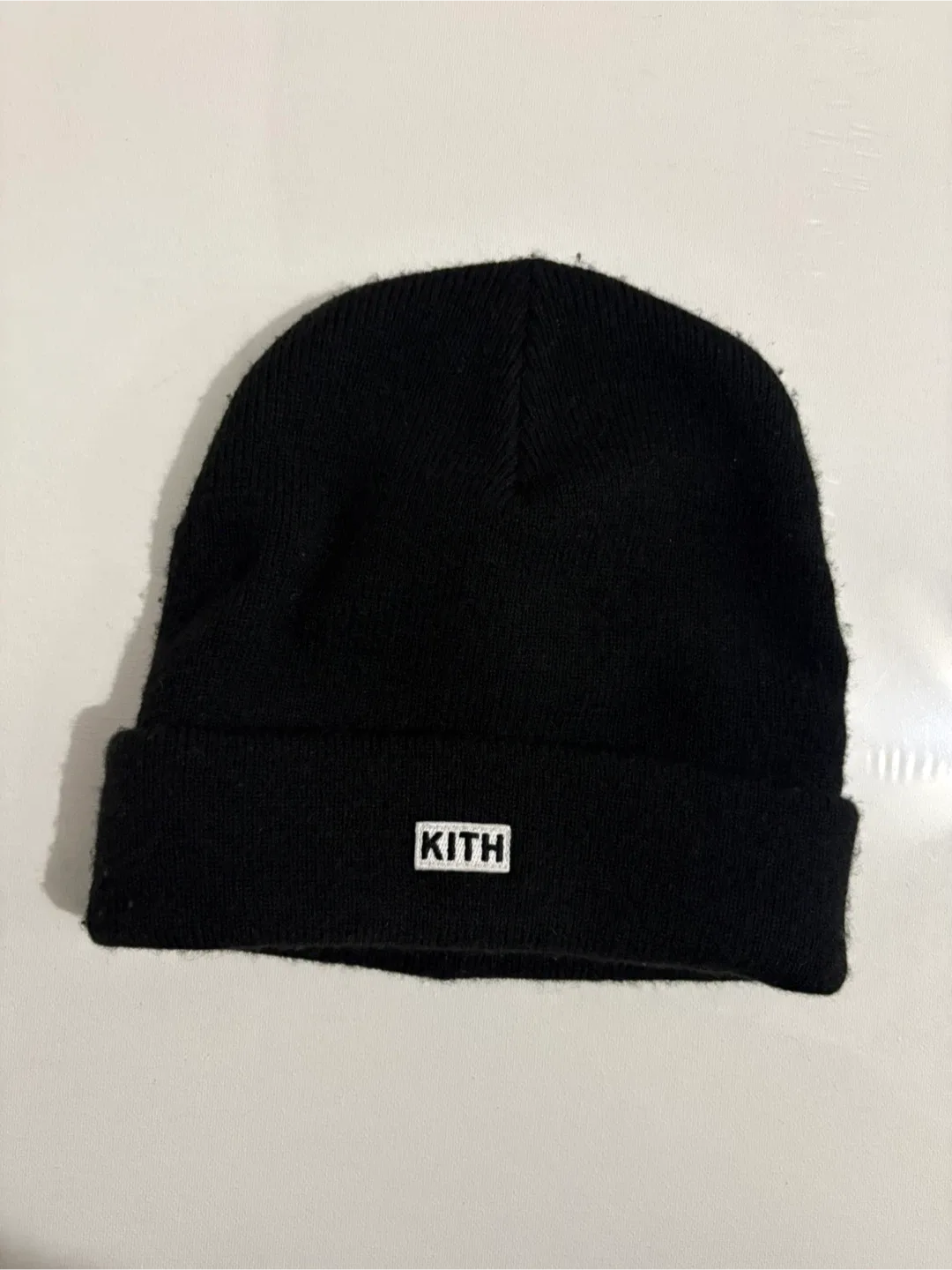 KITH Black Beanie toque hat