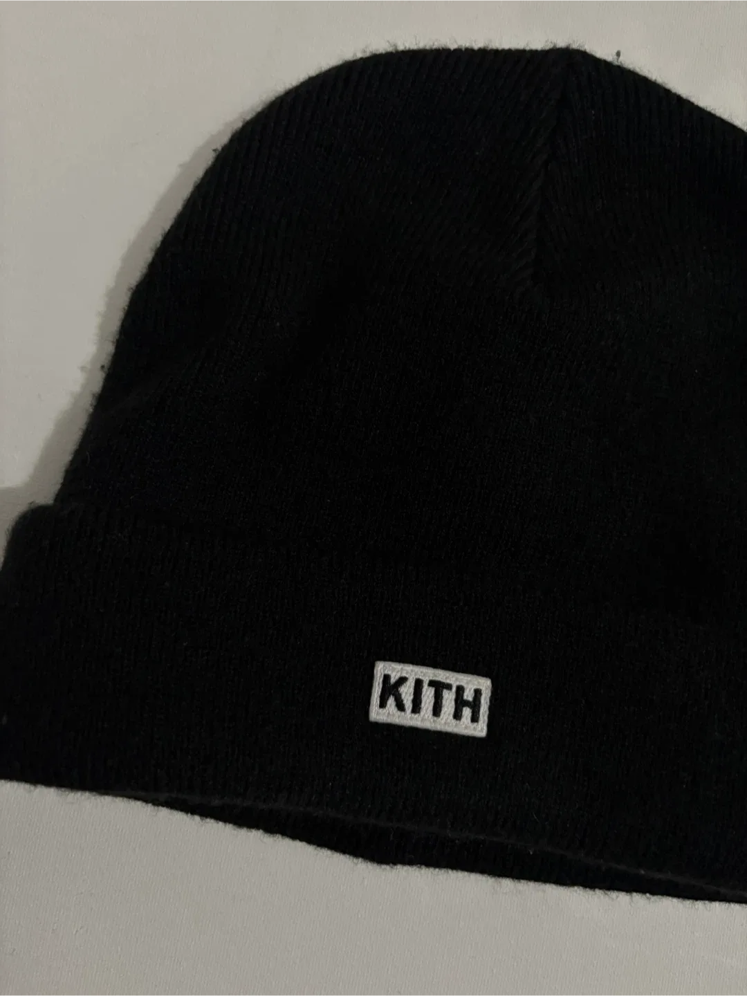 KITH Black Beanie toque hat image indicator(2)