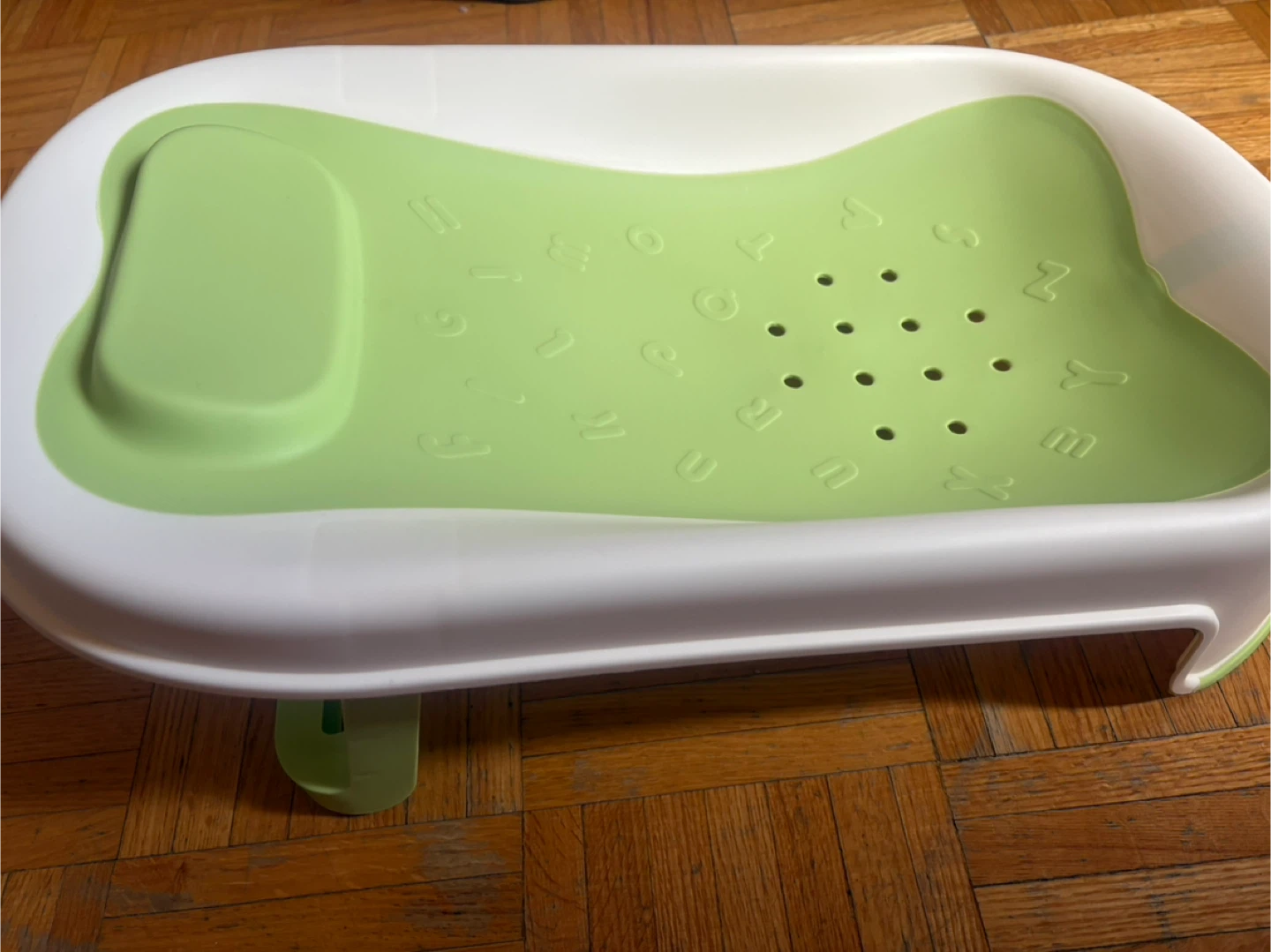 Boon Naked 2-Position Collapsible Baby Bathtub - Green - photo 2