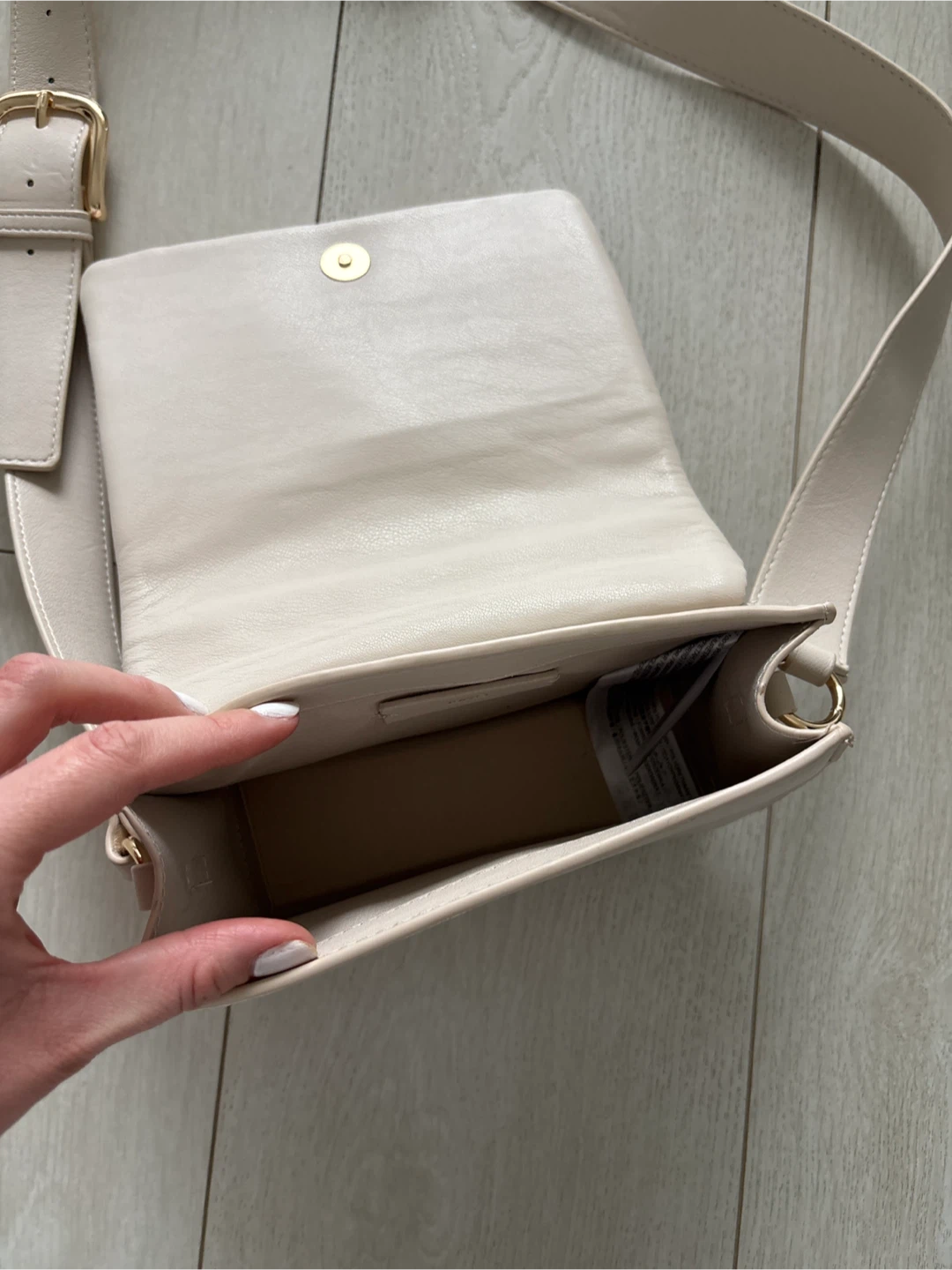 NEW Mango Cream Crossbody Bag - photo 3