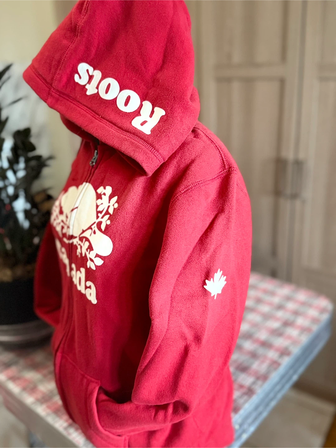 Roots Kids Red Full Zip Hoodie - XXL (13-14 YRS) - photo 2