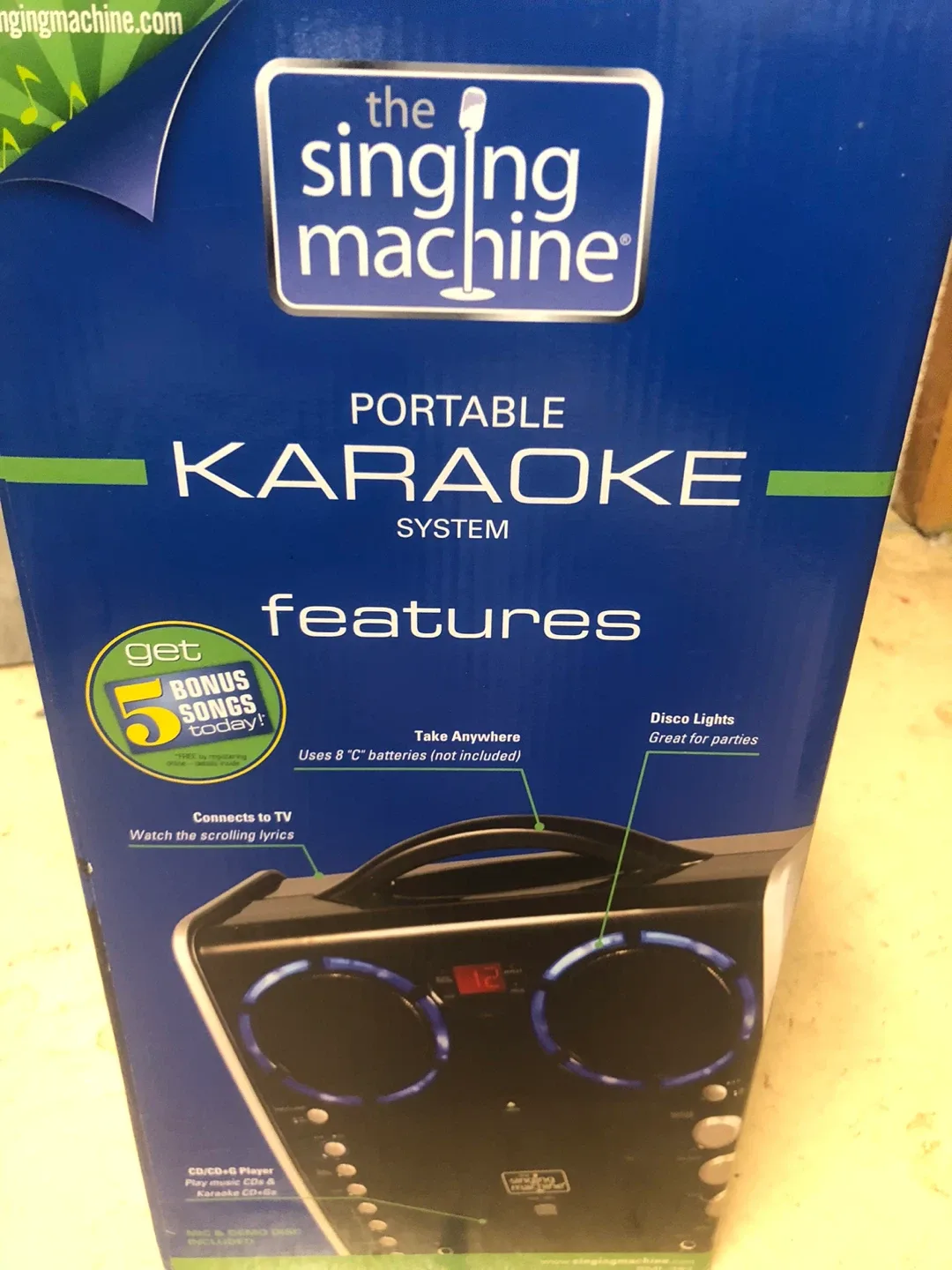Brand new Karaoke machine