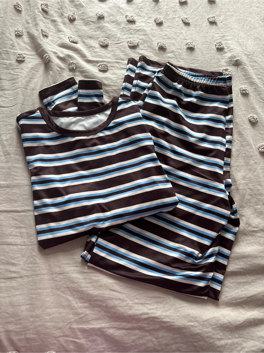 Striped Pajama Set - S - photo 3